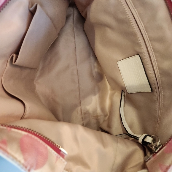Coach Madison Op Art Shoulder bag. GORGEOUS flirty Barbie pink and white - Picture 13 of 16